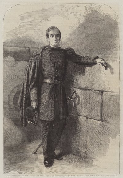 Major Anderson of the United States